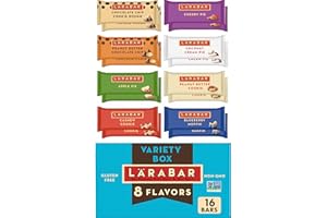 LÄRABAR Larabar Variety Pack, Gluten Free Vegan Fruit & Nut Bars, 1.7 oz, 16 ct