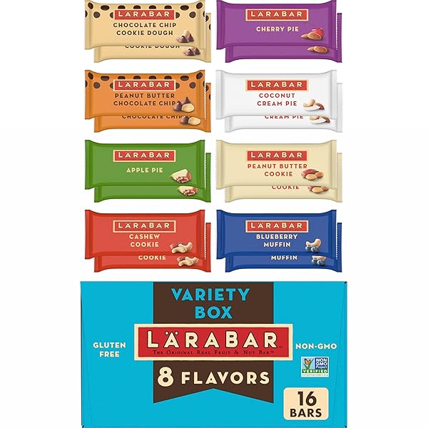 LARABAR VARIETY PACK, GLUTEN FREE VEGAN FRUIT &...