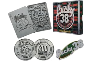 FANATTIK Fallout New Vegas Lucky Set 38 Metal Casino Set