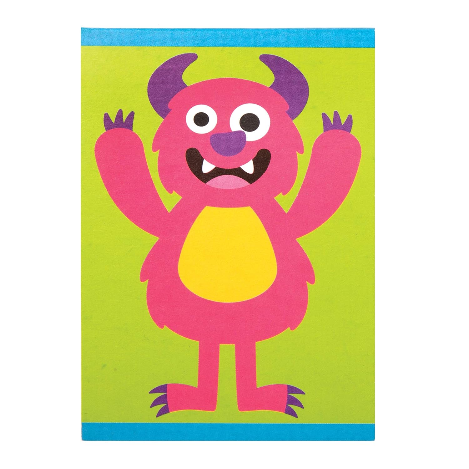 Baker Ross AX272 Monster Bunch Notepads - Pack of 12, Drawing Pads for Kids Ideal Party Bag Filler, Multicolor, Einzelpack - Image 4