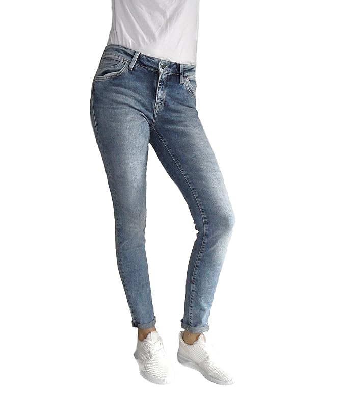 Mavi Damen Jeans Adriana 10728 Light Indigo Glam 23736