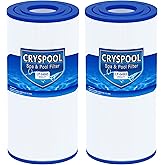 Cryspool® 04065 Filter Compatible with Nemco 30, C-4429, DSF25-50, FC-3082, Hot Tub Filter, 30 Sq. Ft Spa Filter Cartridge, 2 Pack