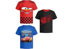 Disney Cars Lightning McQueen Pixar Graphic T-Shirt (Sets) Tow Mater Doc Cruz Finn Outfit Tee Toddlers Birthday Kids Clothes
