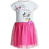 Disney Minnie Mouse Mickey Mouse Rainbow Tulle Dress Toddler to Big Kid