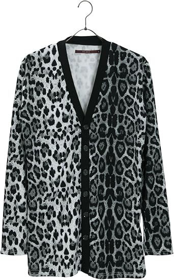 Amazon Seana シーナ レオパード柄 ロング カーディガン メンズ カーディガン メンズ カーデ メンズ L グレー カーディガン 通販