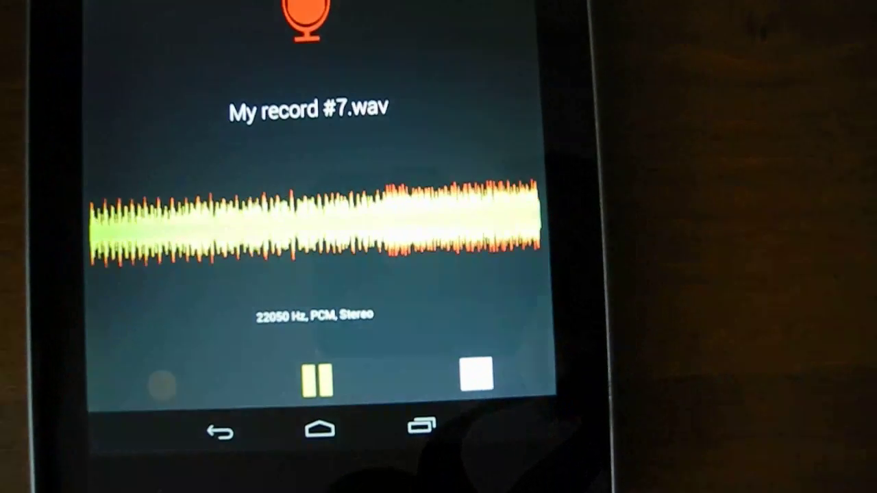 SIMPLE VOICE RECORDER visual data 6