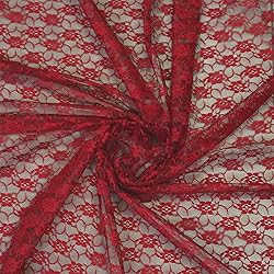 MDS Pack of 100 Yard Bridal Solid Raschel Lace