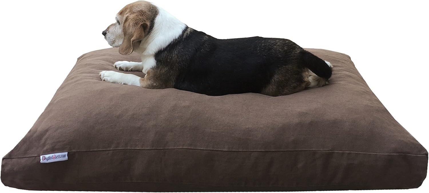 Dogbed4less Large Shredded Memory Foam Dog Bed Pillow