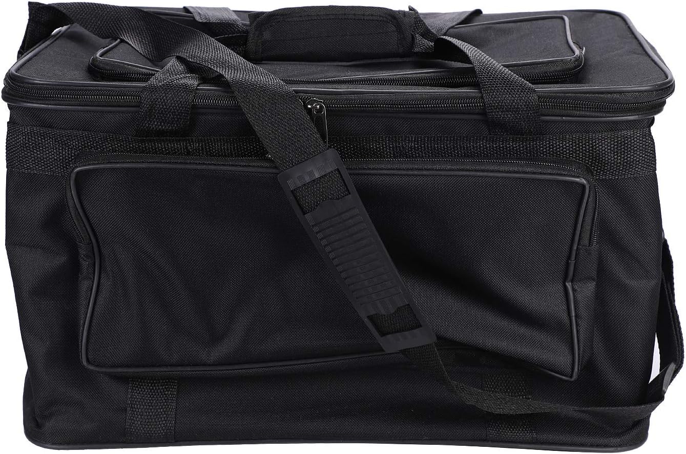 ITODA Large Art Supply Carrier Bags Waterproof Art Tool Bag Messenger Bag Organizer Craft Storage Tote Bag Case Carry-All Box with Handle Shoulder Strap for Palette Paints Brushes Pen Pencil Book - Image 5