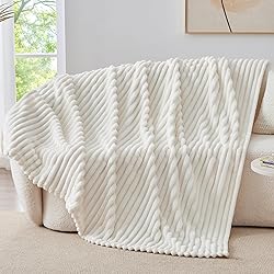 BEDELITE Fleece Throw Blanket for Couch, 300GSM