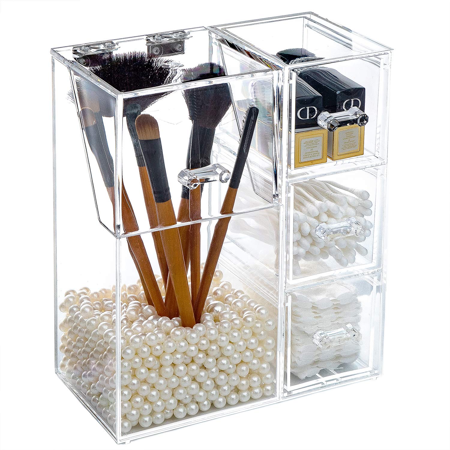 Best Makeup Brush Holder With Drawrs