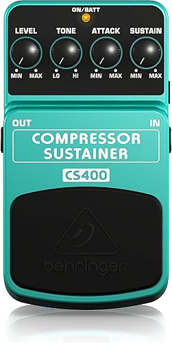 Behringer Compressor/Sustainer CS400 Ultimate Dynamics Effects Pedal