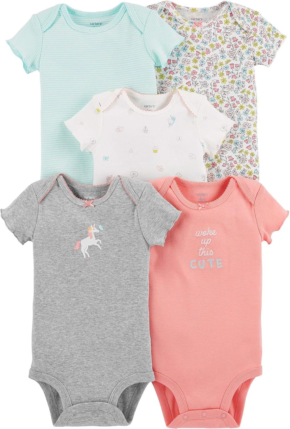 carters bodysuits baby girl
