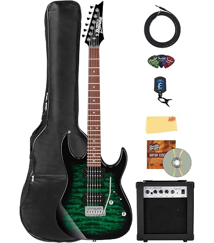 Amazon.com: Ibanez GRG7221M RG Gio 7-String Electric Guitar