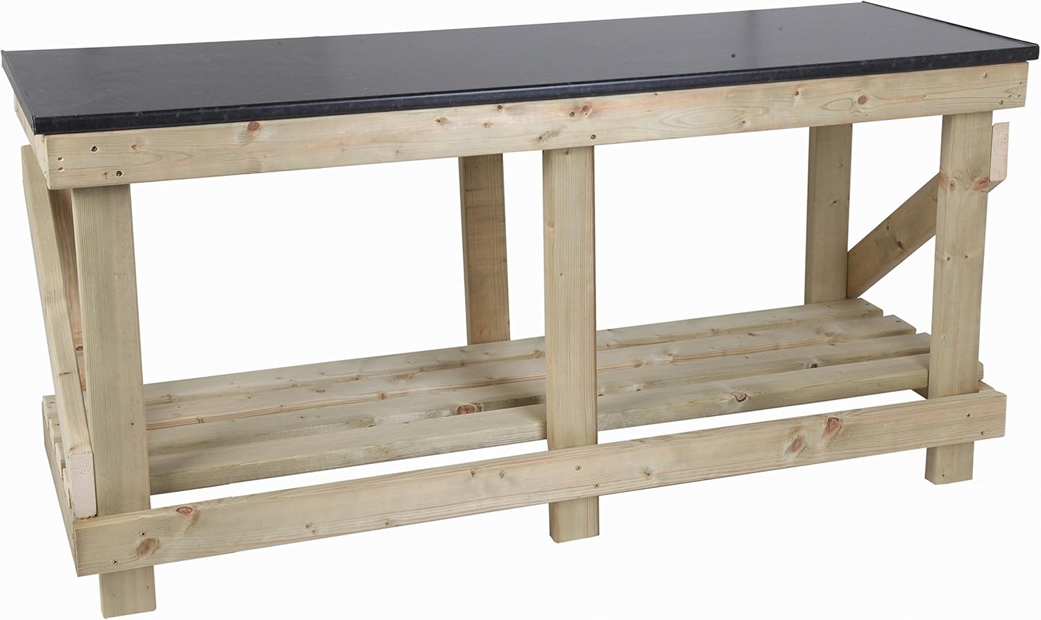 MC TIMBER PRODUCTS LTD 6FT Heavy Duty Work Bench with Kitchen Style TOP