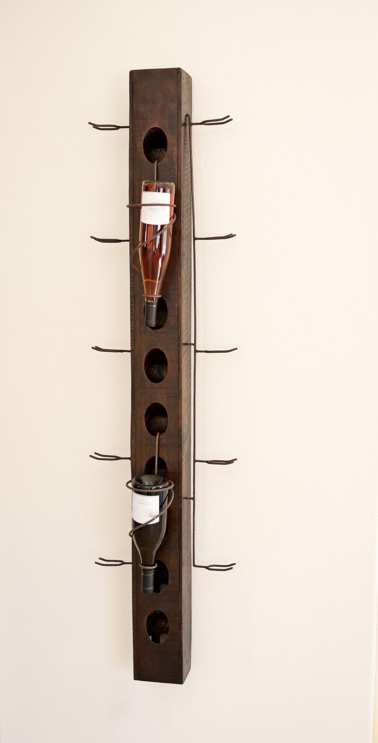 La Vino RACKS Riddling Rack: 10 Bottle Wall Rack