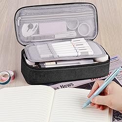 WEMATE Back to School Pencil Case - Large Pencil