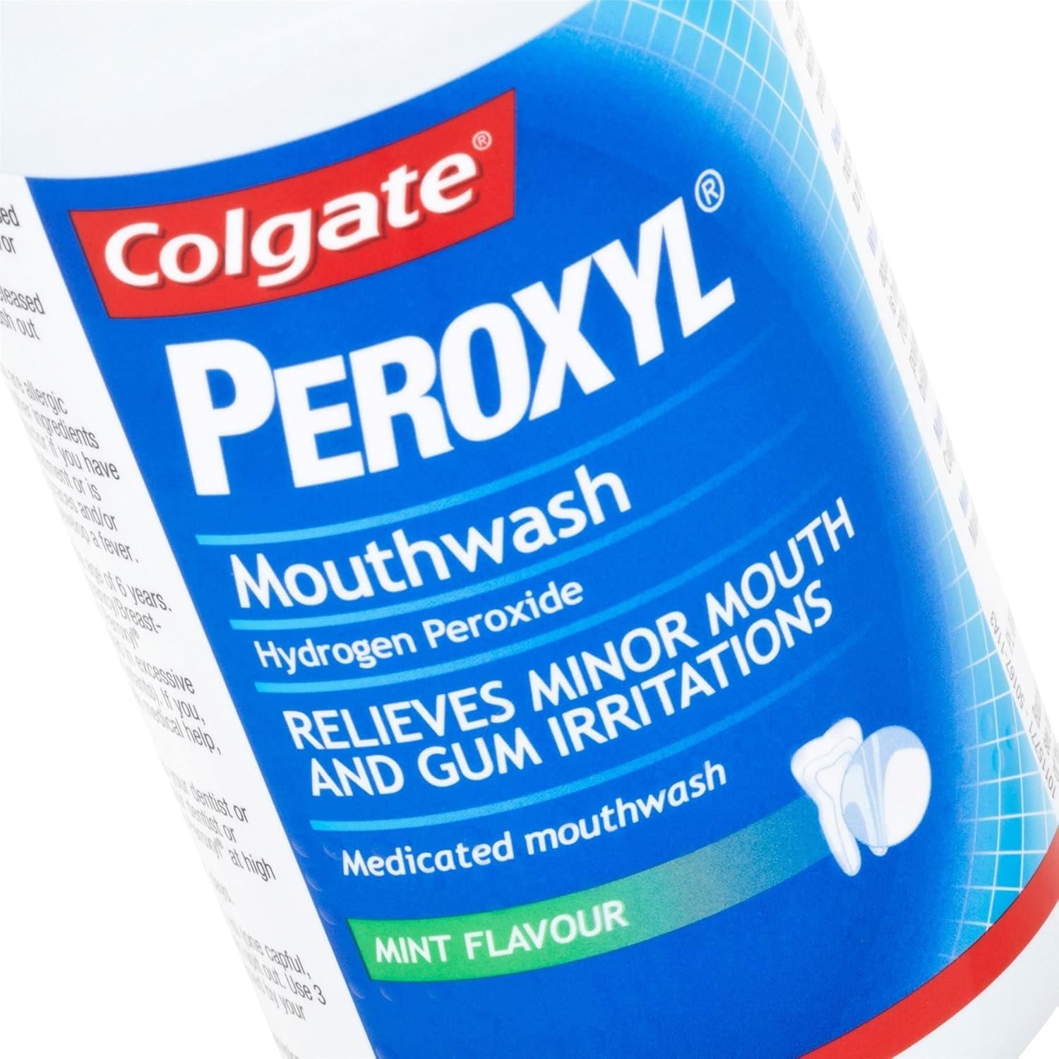 Colgate Peroxyl Mouthwash Mint Flavour 300ml eBay