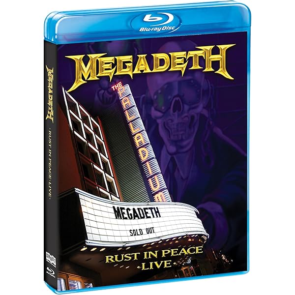 【Blu-ray】Megadeth Rust in Peace Live Rust In Peace: Live [DVD] [Blu-ray] – Megadeth
