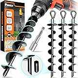 [Premium] 4 Pack Ground Anchors with Power Nut