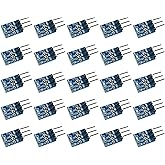 25 Pack 3 Pins AMS1117-3.3 DC 4.75V-12V to 3.3V Voltage Regulator Step Down Power Supply Buck Module 800mA