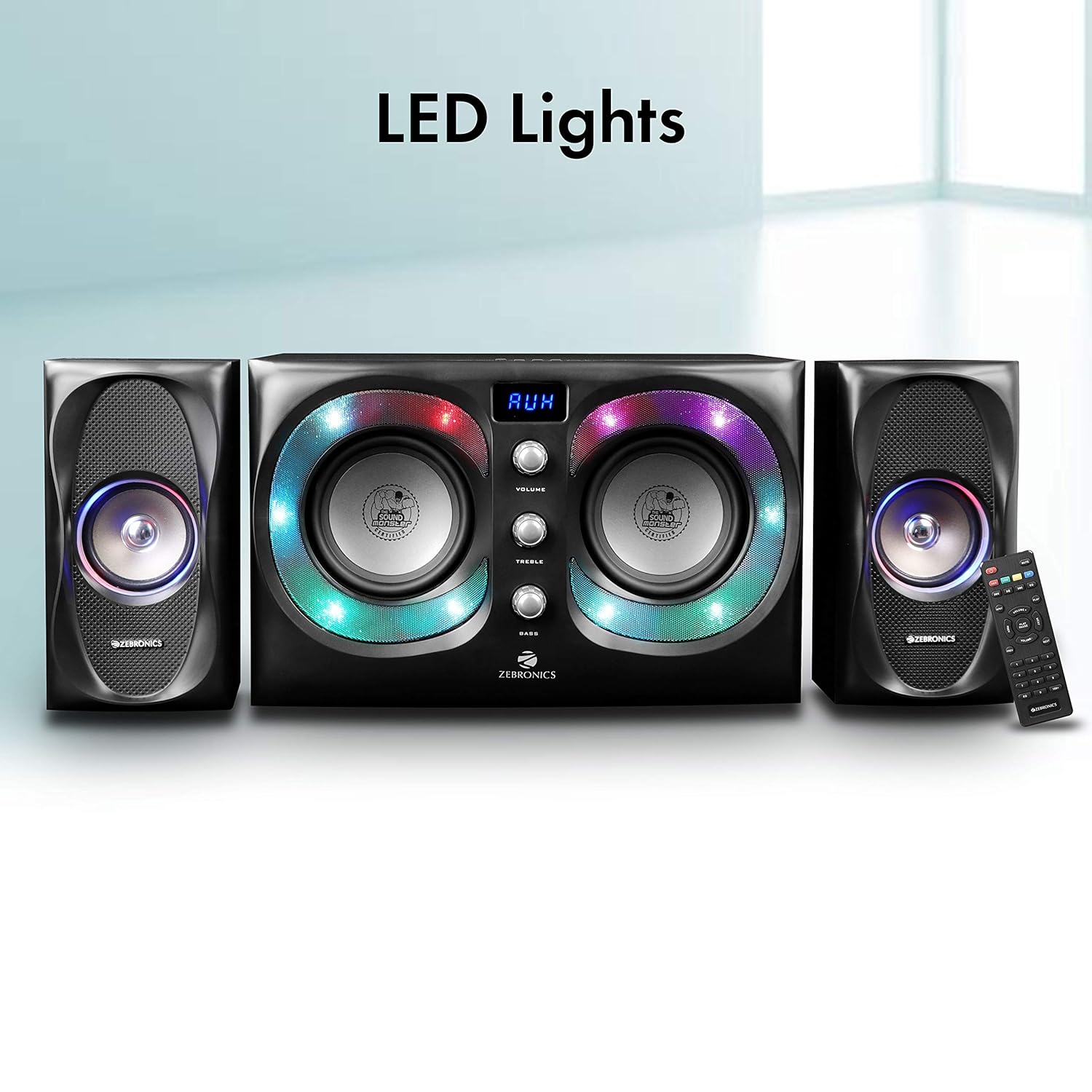 zebronics 2.2 speakers price
