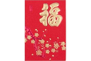 KI Store Chinese Red Envelopes for Lunar New Year 2024 Year of the Dragon Hong Bao Packet Lai See 38 pcs for Spring Festival, Wedding, Graduation, Birthday, and Baby
