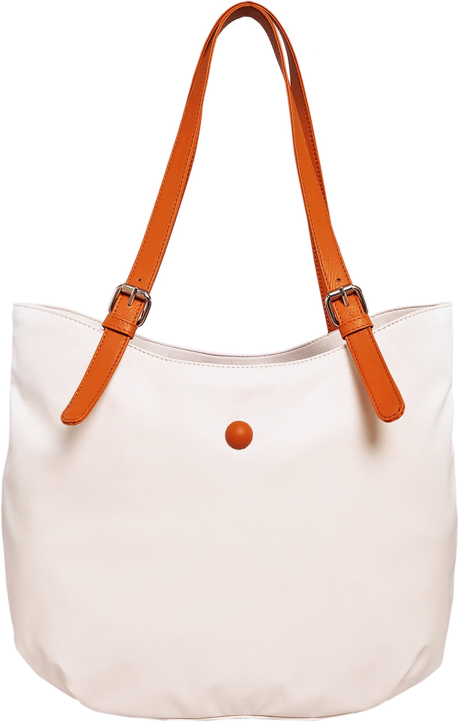 FLYING BERRY Women's Synthetic Hand Bag (White)