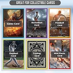 YMluky 600 Card Sleeves for Trading Cards - 6