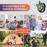 YTSWELE Rechargeable Walkie Talkie Watch Kids 250m Flashlight Toy Gift Ages 5-8 view 2