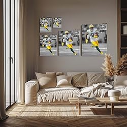 B.B.F MAKE American Football Sports Canvas Wall Art