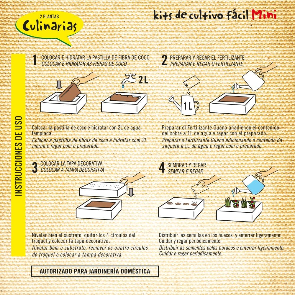 Huerto Urbano - Seed Box Mini Culinarias - Batlle: Amazon.es: Jardín
