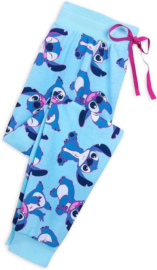 Disney Stitch Lounge Pants for Women Size Ladies 2XL Multi