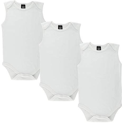white cotton onesies
