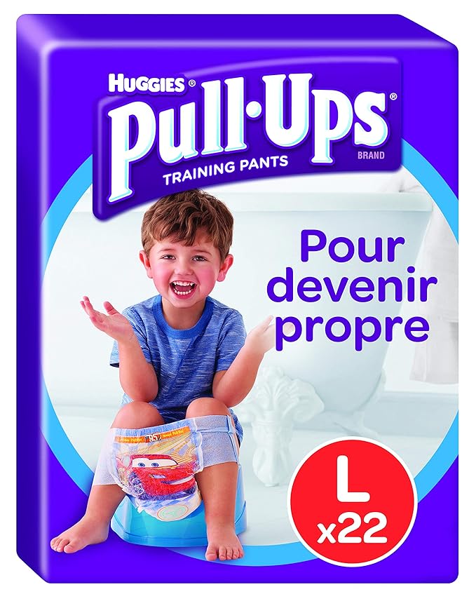 Huggies Pullups for Boys, Size 6, Large (16 kg 23 kg), Nappy Pants