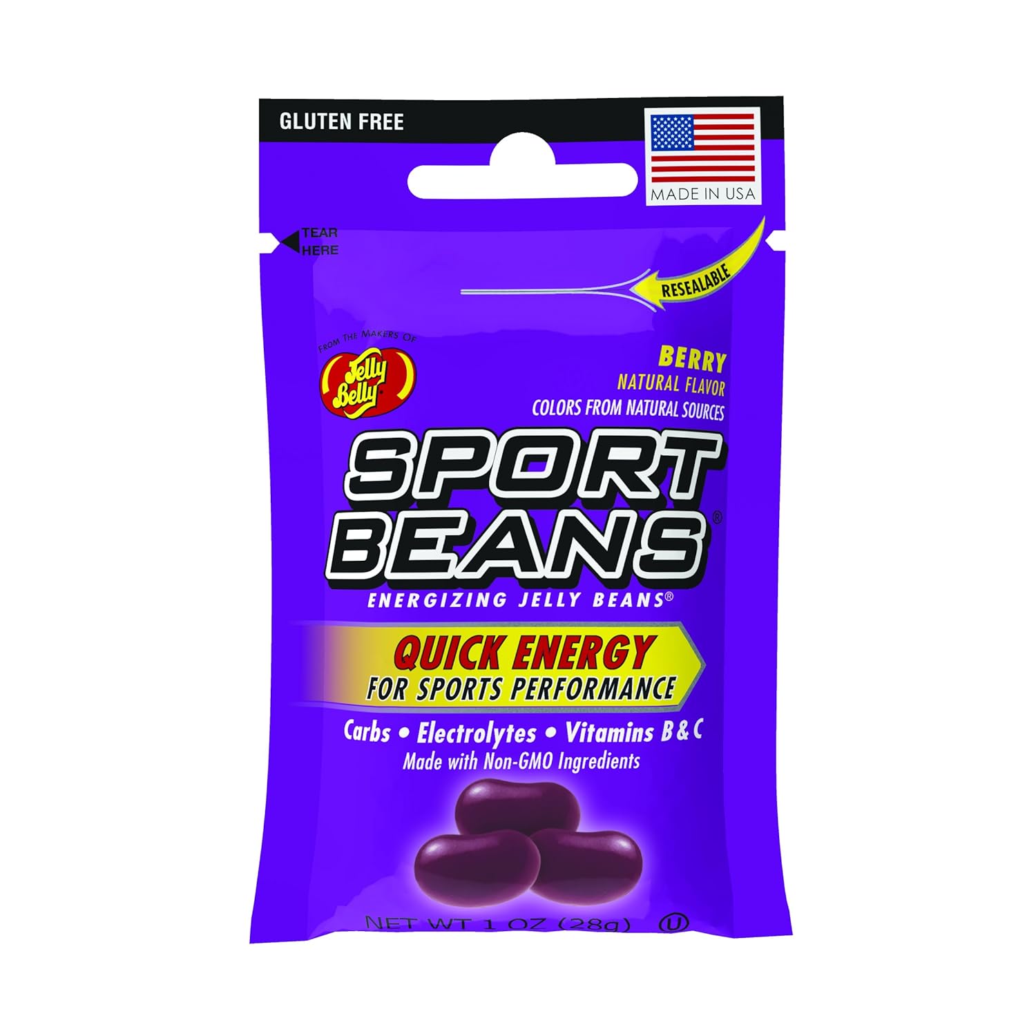 Jelly Belly Sport Beans, Energizing Jelly Beans, Berry