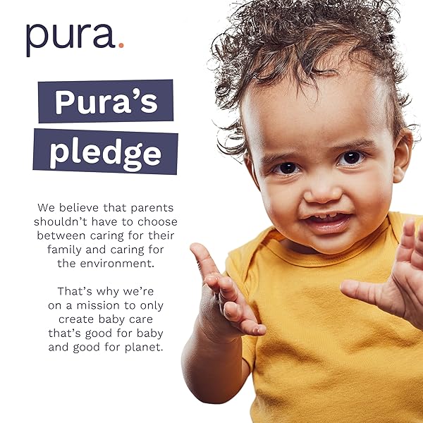 PURA HYPOALLERGENIC DIAPERS, SIZE 1 (4-11 LBS), NEWBORN, TOTALLY CHLORINE FREE, WETNESS INDICATOR, SUITABLE FOR SENSITIVE SKIN, SOFT ORGANIC COTTON COMFORT, OVERNIGHT, 1 PACK OF 32 BABY DIAPERS