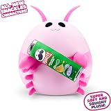 Snackles Series 2 Pink Shrimp Plush Toy 35 cm Brown Box view 2