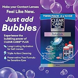 Clear Care Plus Cleaning Solution with Lens