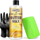 Butter Wet Wax for Car, Polishes and Protects, High Gloss Shine Wax 16oz | for Cars, Trucks, SUVs, RVs, Long-lasting Shine, Car Polish