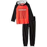Calvin Klein baby-boys 2 Pieces Jog Set - Long Sleeve Top