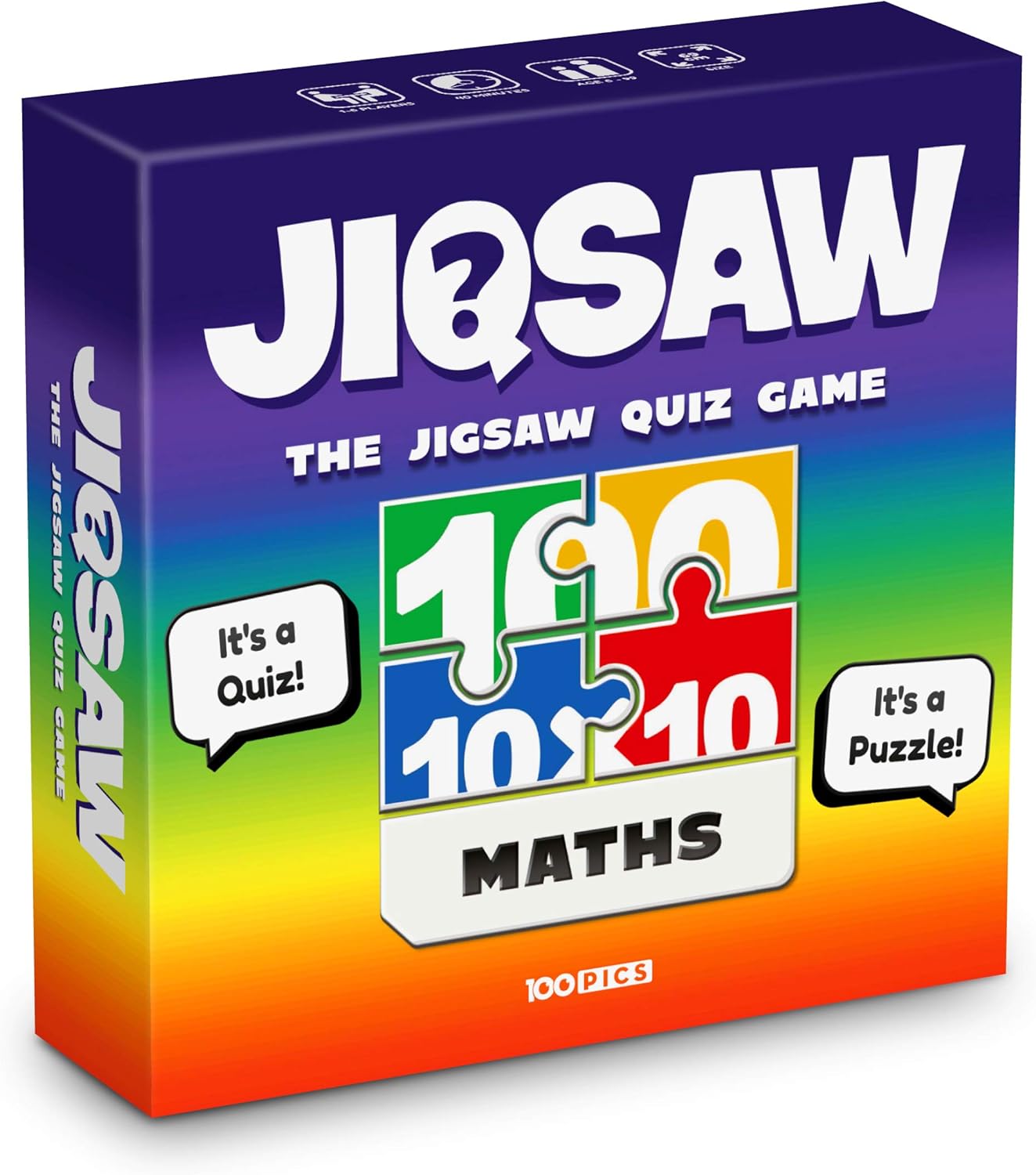 100 PICS Animals Jigsaw Quiz Family Puzzle + Fun Quiz 18 Players