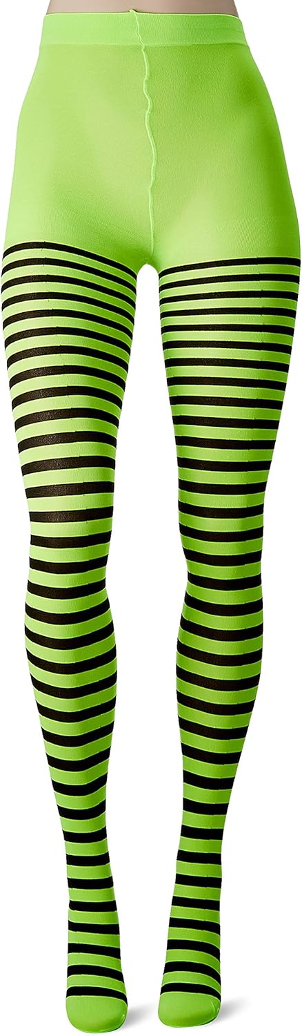 Leg Avenue Women's Nylon Striped Tights: Clothing