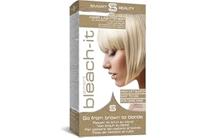 Smart Beauty Blonde Bleach-It, Hair Bleach Kit, The Ultimate Hair Lightener for Dark Hair, Perfect for Hair Highlighting, Ideal Preparation for Vibrant Pastel Hair Colour, Hair Bleach, Vegan & Cruelty Free