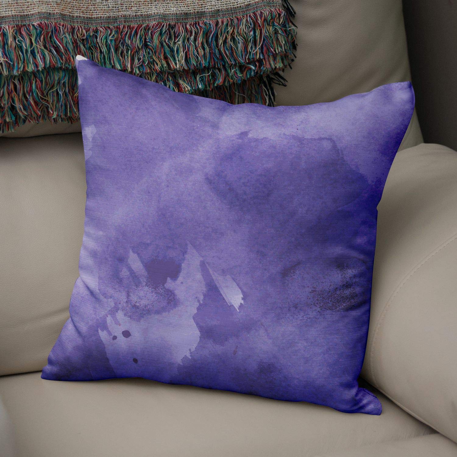 Bonamaison Decorative Cushion Cover, Polycotton, Multicolor, Standard