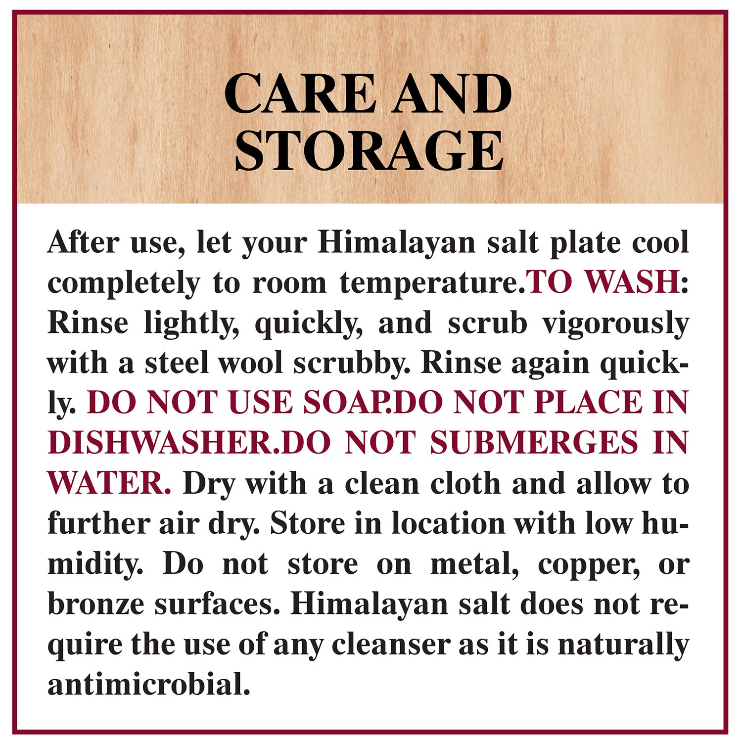 Himalayan Chef Pink Salt Cooking Plate 8" x 12" x 2" Block Cooking Salt Plate & Holder Set : Grocery & Gourmet Food