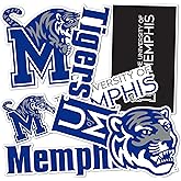 Desert Cactus University of Memphis Sticker Tigers UM Vinyl Decals Laptop Water Bottle Car Scrapbook Sheet T2 (Type 2)
