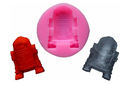 Forma de silicona Star Wars R2D2 borde decoración de galletas ...