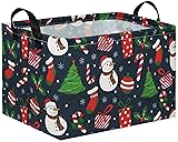 TIBAOLOVER Rectangular Christmas Basket Tree