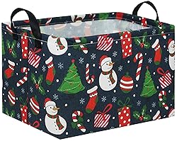 TIBAOLOVER Rectangular Christmas Basket Tree